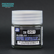 Load image into Gallery viewer, MR.COLOR SUPER METALLIC 2 (SM201-SM209) - Shiroiokami HobbyTech
