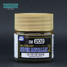 Load image into Gallery viewer, MR.COLOR SUPER METALLIC 2 (SM201-SM209) - Shiroiokami HobbyTech