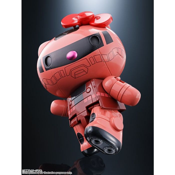 CHOGOKIN CHAR'S ZAKU II HELLO KITTY Shiroiokami HobbyTech - Main Image