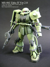 Load image into Gallery viewer, MG MS-06J ZAKU II VER. 2.0 - Shiroiokami HobbyTech
