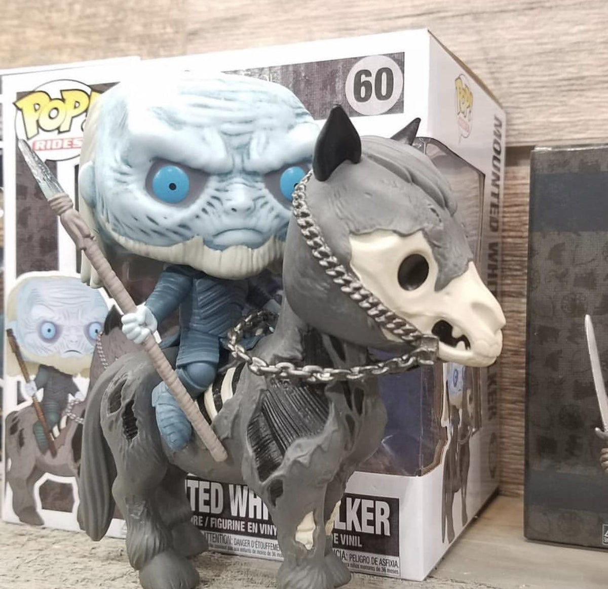 Game Of Thrones Mounted White Walker Funko Pop! Rides: Game Of