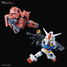 Load image into Gallery viewer, SD GUNDAM CROSS SILHOUETTE RX-78-2 GUNDAM & CHAR'S ZAKU II - Shiroiokami HobbyTech