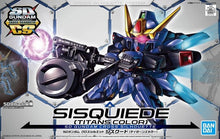 Load image into Gallery viewer, SD GUNDAM CROSS SILHOUETTE SISQUIEDE (TITANS COLORS) - Shiroiokami HobbyTech