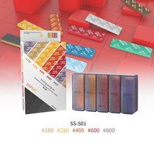 Load image into Gallery viewer, SS-S01 #180~#800 SANDING SPONGE 30PCS - Shiroiokami HobbyTech