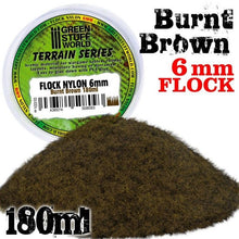 Load image into Gallery viewer, STATIC GRASS 6MM BURNT BROWN (180ML) - Shiroiokami HobbyTech