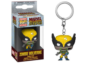 Pocket Pop! Keychain: Marvel Zombies - Wolverine - Shiroiokami HobbyTech