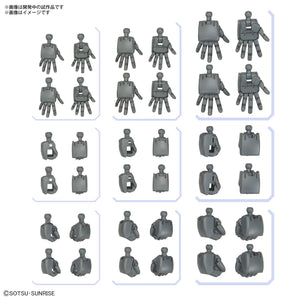 Gundam Option Parts Set Gunpla 04 (Build Hands Round Shape) - Shiroiokami HobbyTech