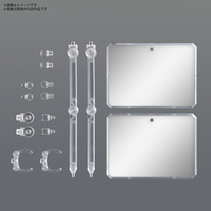 Action Base 7 (Clear Color) Mirror Sticker Set