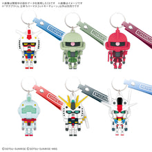 Load image into Gallery viewer, Zakupla-Kun 3D Rubber Mascot Keychain - Shiroiokami HobbyTech