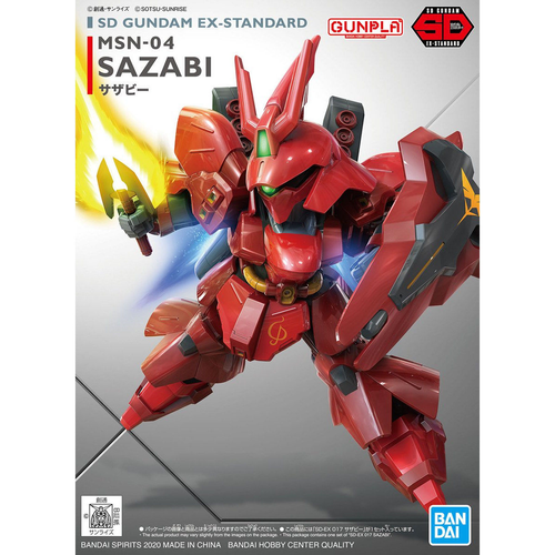 SD Gundam EX Standard Sazabi - Shiroiokami HobbyTech