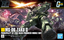 Load image into Gallery viewer, 1/144 HG Zaku II