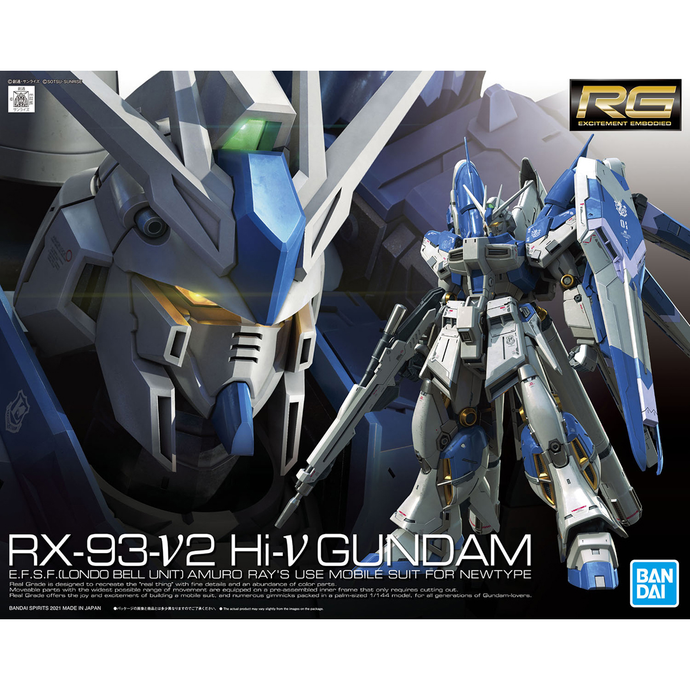 1/144 RG Hi-Nu Gundam - Shiroiokami HobbyTech