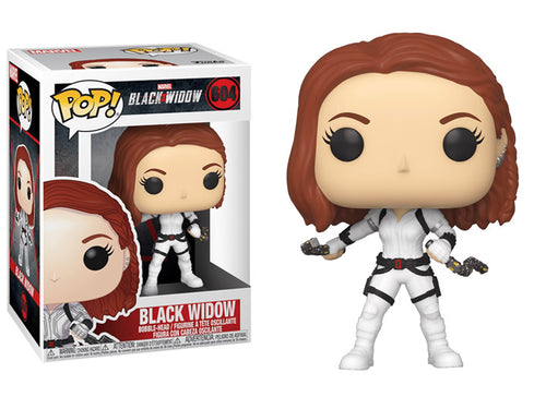 Pop! Marvel: Black Widow - Black Widow (White Suit) - Shiroiokami HobbyTech