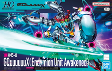 Muatkan imej ke dalam penonton Galeri, 1/144 HG GQuuuuuuX Endymion Unit Awakened Bandai Spirits box art