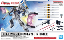 Muatkan imej ke dalam penonton Galeri, 1/144 Option Parts Set 19 Fin Funnels Bandai Spirits box art