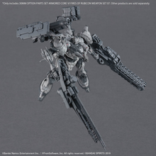 Muatkan imej ke dalam penonton Galeri, 30MM Armored Core VI Fires of Rubicon Weapon Set 07 equipped Armored Core display