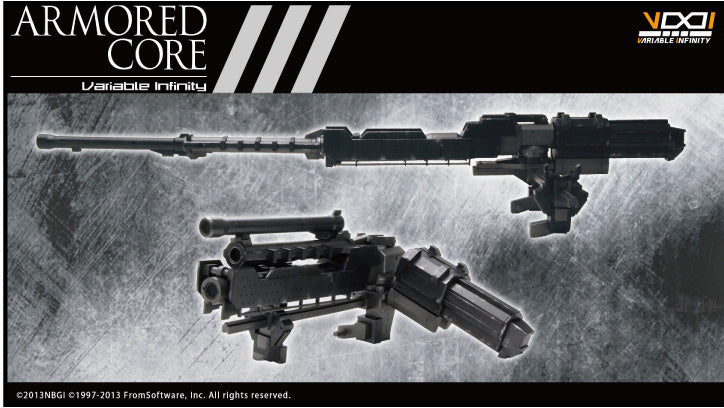 1/72 Armored Core Weapon Unit 018 Large Grenade Cannon OIGAMI (Reissue) - Shiroiokami HobbyTech