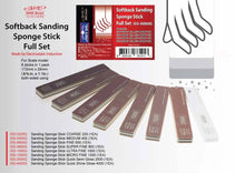 Load image into Gallery viewer, Softback Sanding Sponge Stick Full Set (#220-#4000, 8 Pads in 1 Pack)