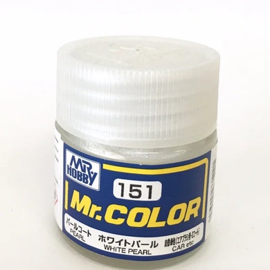 Mr. Color C1 - C189 (Pearl) WHITE - Shiroiokami HobbyTech