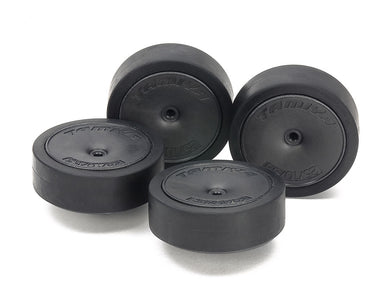 Large Dia. Low Friction Low-Profile Tires (31mm) & Carbon Wheels (Dish)