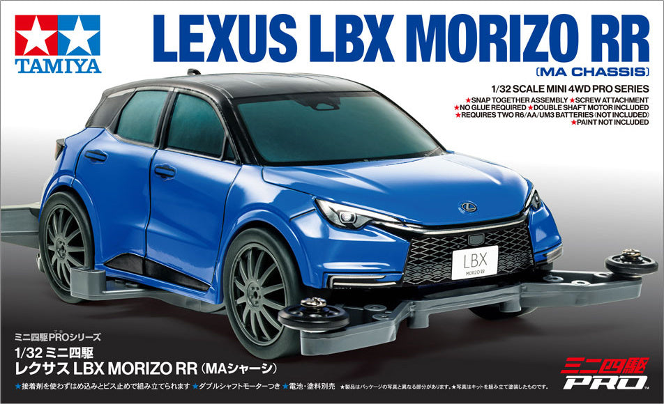 1/32 LEXUS LBX MORIZO RR (MA Chassis) - Shiroiokami HobbyTech