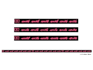 Fully Cowled 30th Anniv. Multipurpose Tape (15mm Width/Black & Pink)