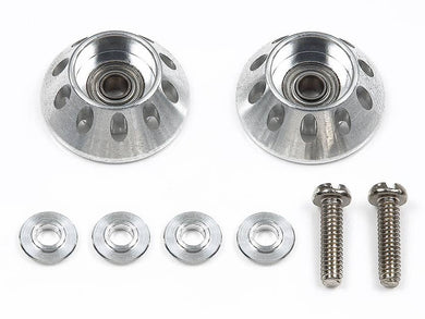 HG Lightweight 13mm Tapered Aluminum Ball-Race Rollers (Ringless) - Shiroiokami HobbyTech