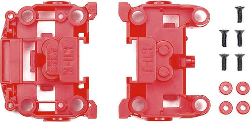 Bumperless N-03/T-03 Units (Red) [Mini 4WD Special Project]