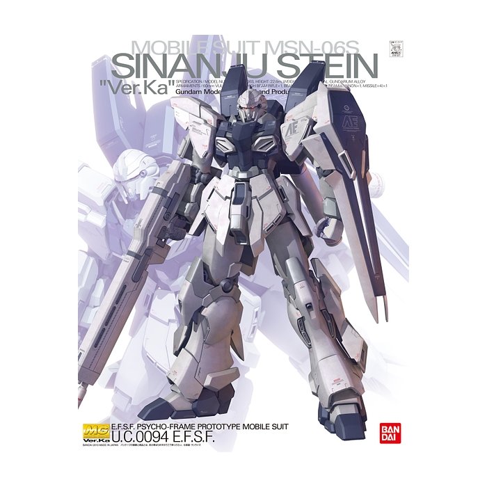 1/100 MG MSN-06S SINANJU STEIN VER. KA - Shiroiokami HobbyTech