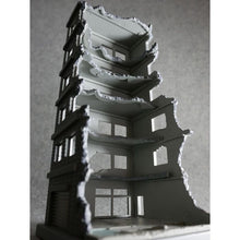Muatkan imej ke dalam penonton Galeri, 1/144 DCM02 DIO-COM DESTROYED BUILDING A - Shiroiokami HobbyTech