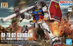 1/144 HG RX-78-02 GUNDAM (GUNDAM THE ORIGIN VER.) - Shiroiokami HobbyTech