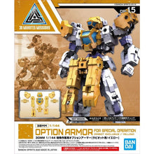 Load image into Gallery viewer, 30MM OPTIONAL ARMOR SPECIAL OPERATION (FOR RABIOT, YELLOW) - Shiroiokami HobbyTech
