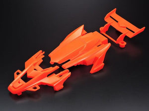 DCR-02 Body Parts Set (Fluorescent Orange) - Shiroiokami HobbyTech