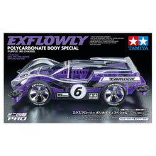 Load image into Gallery viewer, Exflowly Polycarbonate Body Special (Purple) (MS Chassis) (Mini 4WD Limited) - Shiroiokami HobbyTech