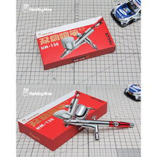 Load image into Gallery viewer, Hobby Mio HM-130 0.3mm Double Action Airbrush - Shiroiokami HobbyTech