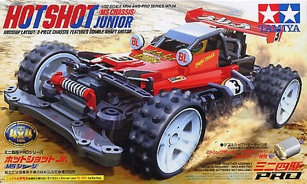 自動車 TAMIYA HOTSHOT JUNIOR MOMOI HALKO SP ミニ四駆】Tamiya Mini 4WD Kits: Hot Shot Junior Momoi Halko