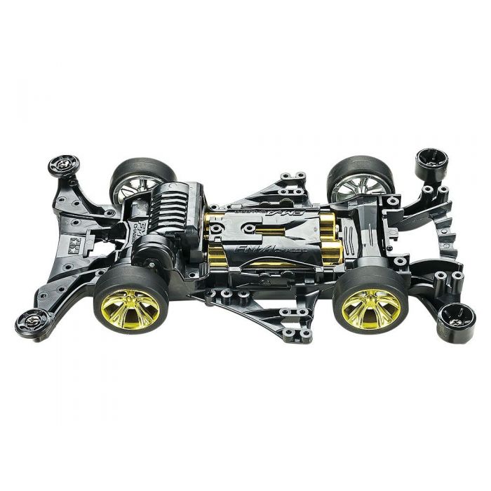 MINI 4WD MACH FRAME BLACK SPECIAL - Shiroiokami HobbyTech