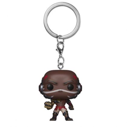 Funko POP! KEYCHAIN: Overwatch - Doomfist, Portachiavi Ufficiale Da Collezione