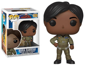 Pop! Marvel: Captain Marvel - Maria Rambeau (Standard Grade) - Shiroiokami HobbyTech