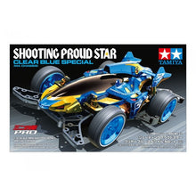 Load image into Gallery viewer, Shooting Proud Star Clear Blue Special (MA Chassis) (Mini 4WD Limited) - Shiroiokami HobbyTech